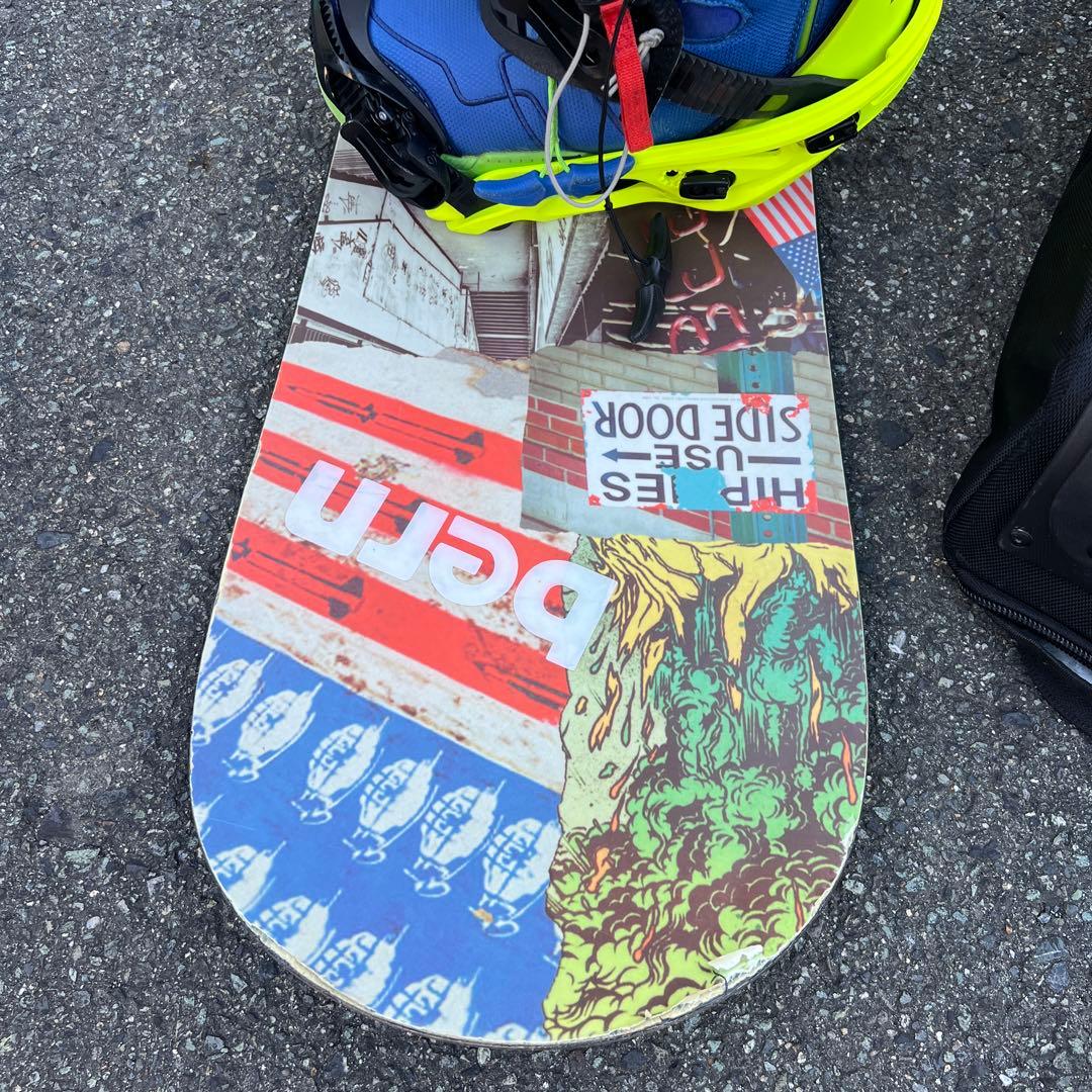 DEATH LABEL DEATH SERIES LTDスノーボード　板148