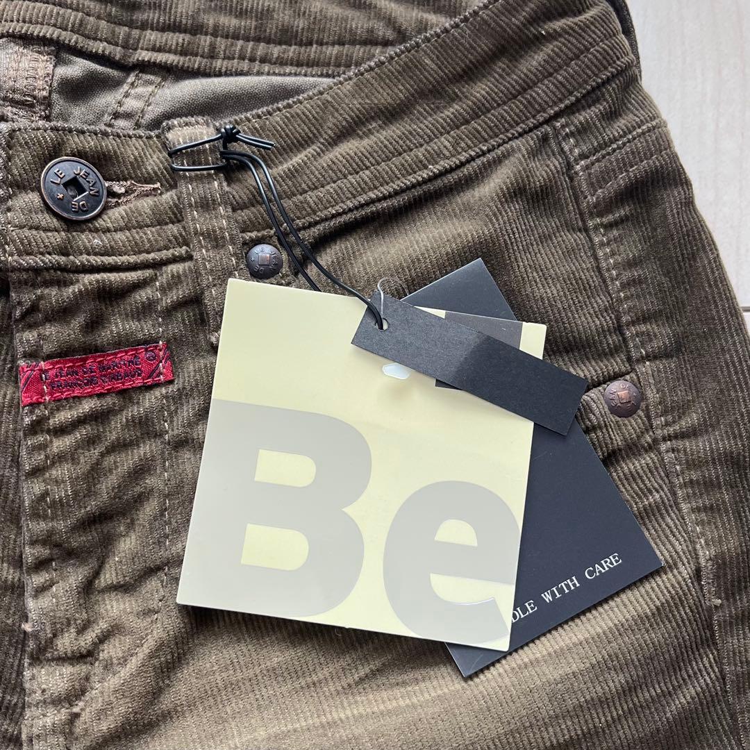 新品 Y2K 00s マリテフランソワジルボー コーデュロイ ブーツカットパンツ