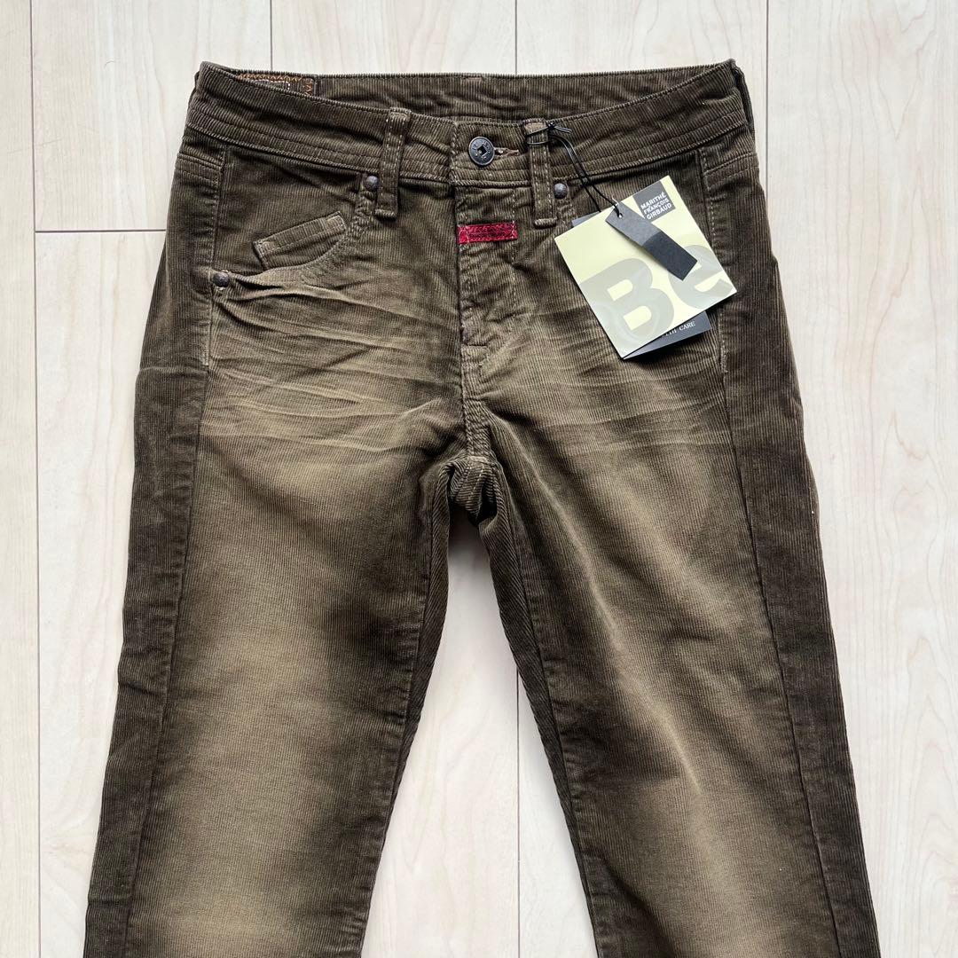 新品 Y2K 00s マリテフランソワジルボー コーデュロイ ブーツカットパンツ