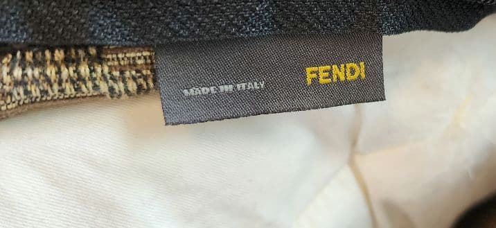 特大 ② FENDI クッション モノグラム 約57cm