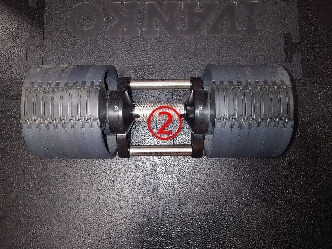 FLEXBELL 32kg 4kg刻みフレックスベル 可変式ダンベル②