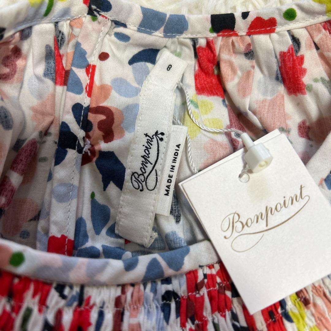 【新品未使用】Bonpoint ボンポワン ワンピース 8a 130 140