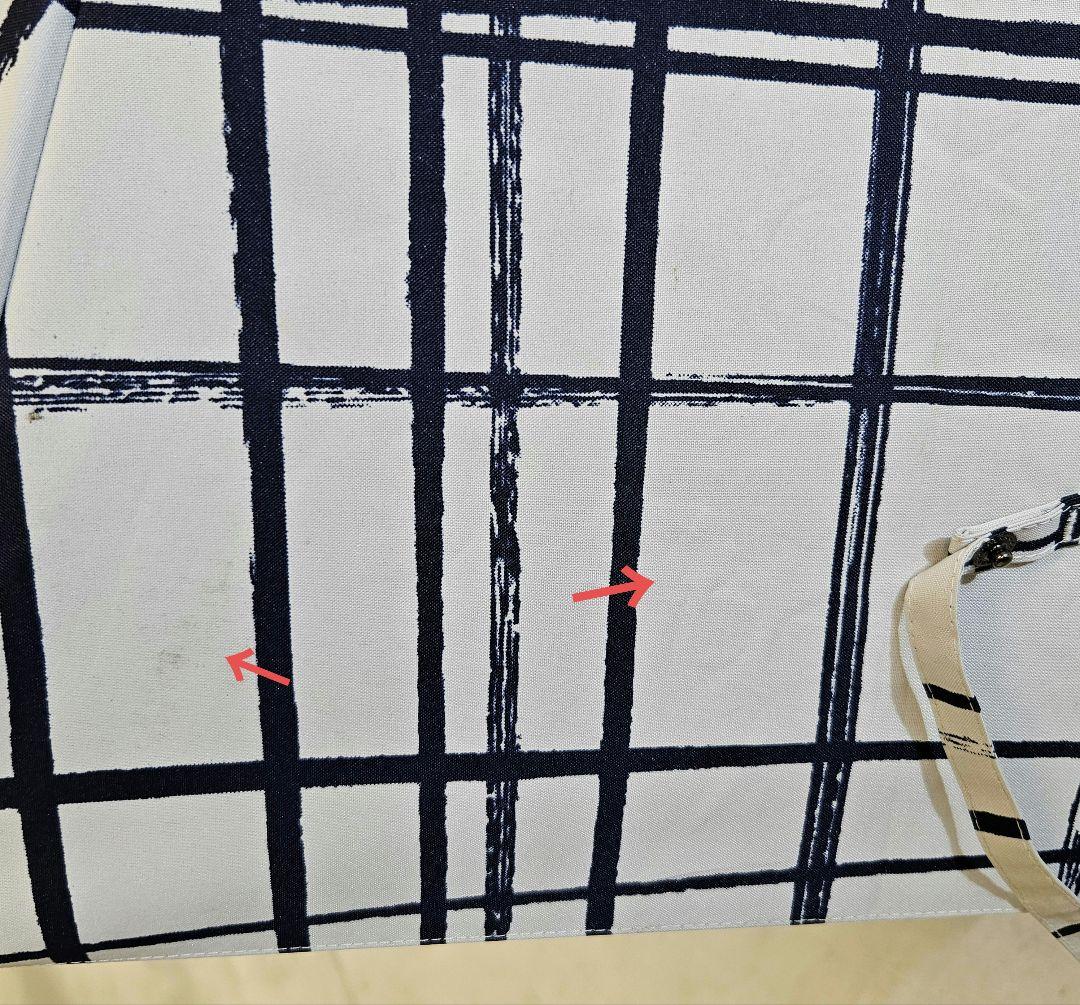 SUNBARRIER 100　サンバリア　日傘　折りたたみ傘　チェック柄