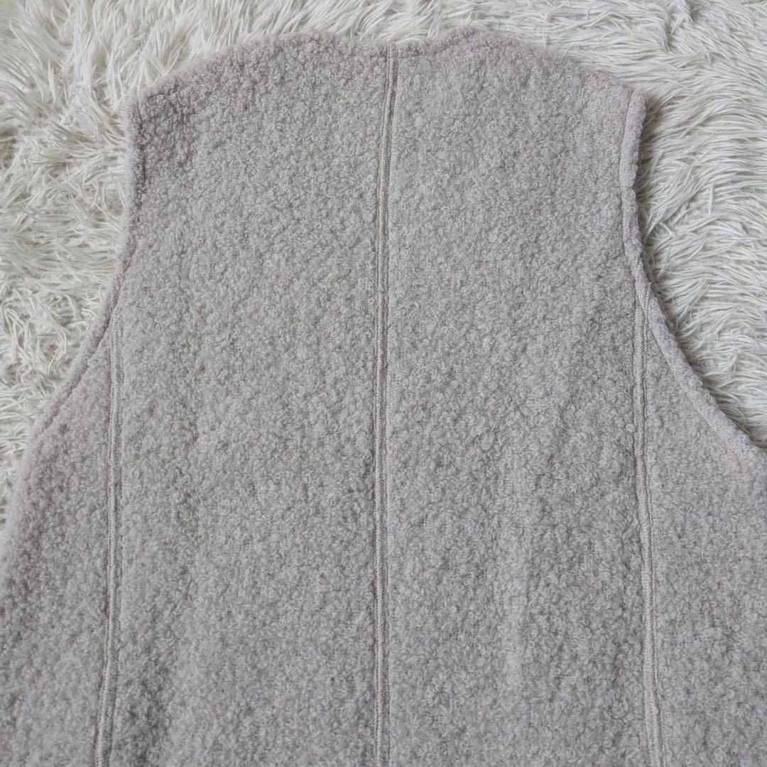 《新品タグ付》トゥモローランド/Ballsey アルパカループフリンジロングジレ