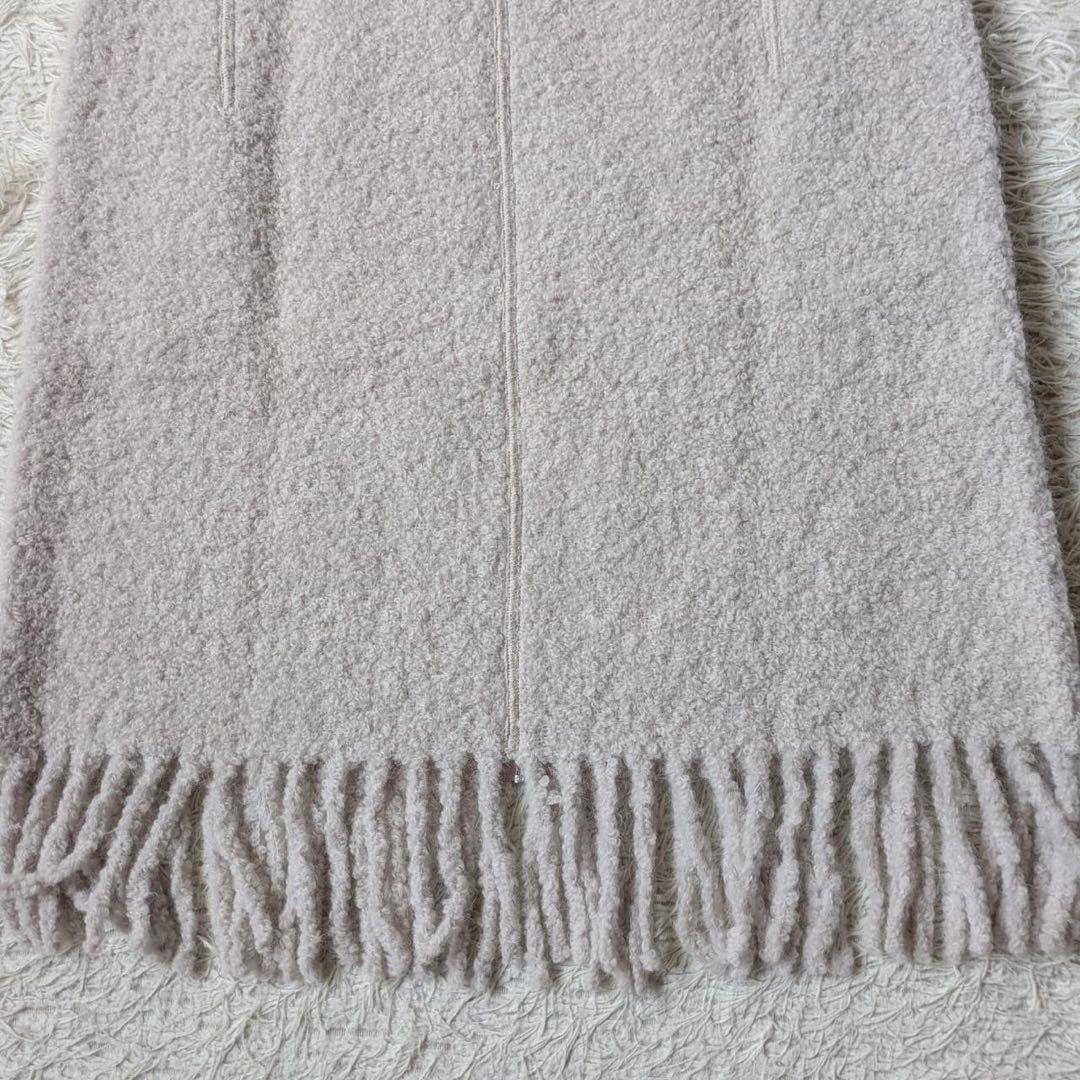 《新品タグ付》トゥモローランド/Ballsey アルパカループフリンジロングジレ