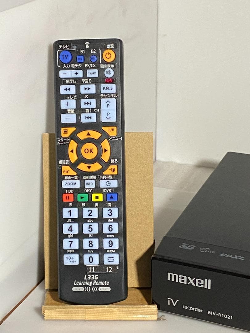 maxell　BDレコーダー BIV-R1021 HDD:1TB 14年製