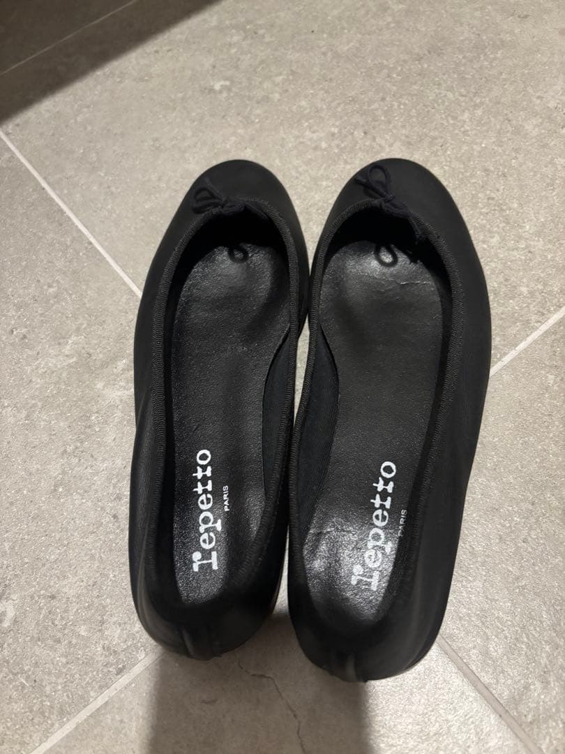 レペットrepetto/バレエシューズ/黒ブラック