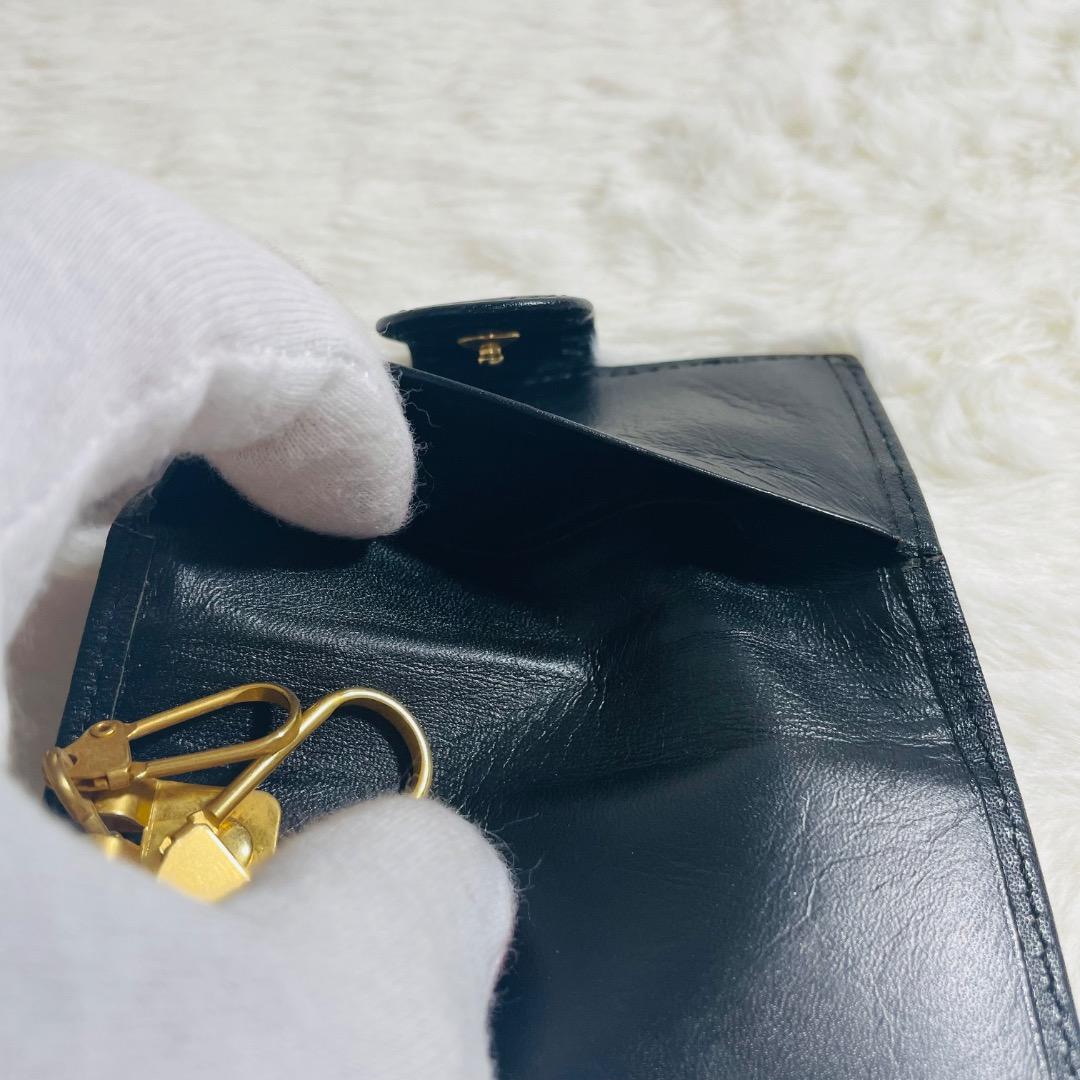 希少未使用級 BURBERRY シャドーホース4連キーケース ノバチェック箱付