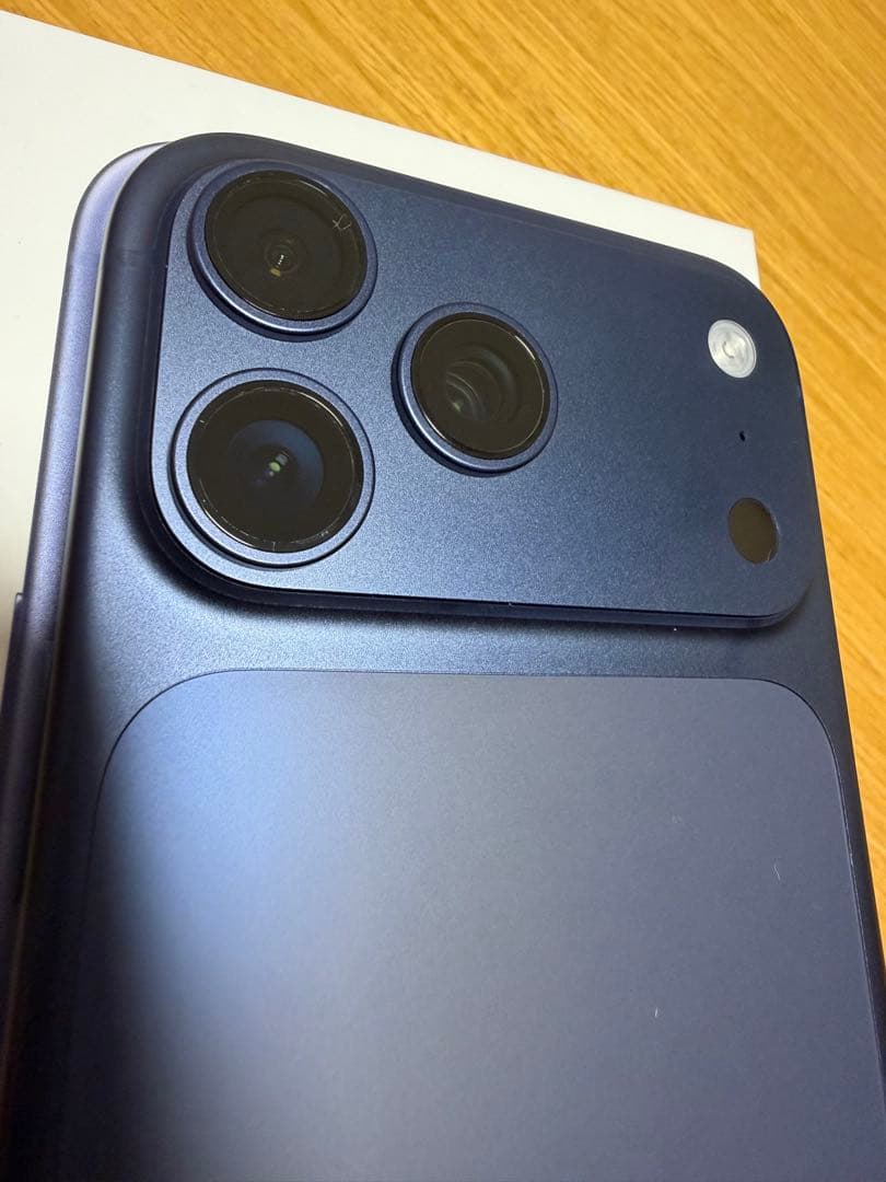 iPhone17promax 256GB ディープブルー★未使用に近い✳︎本日発送