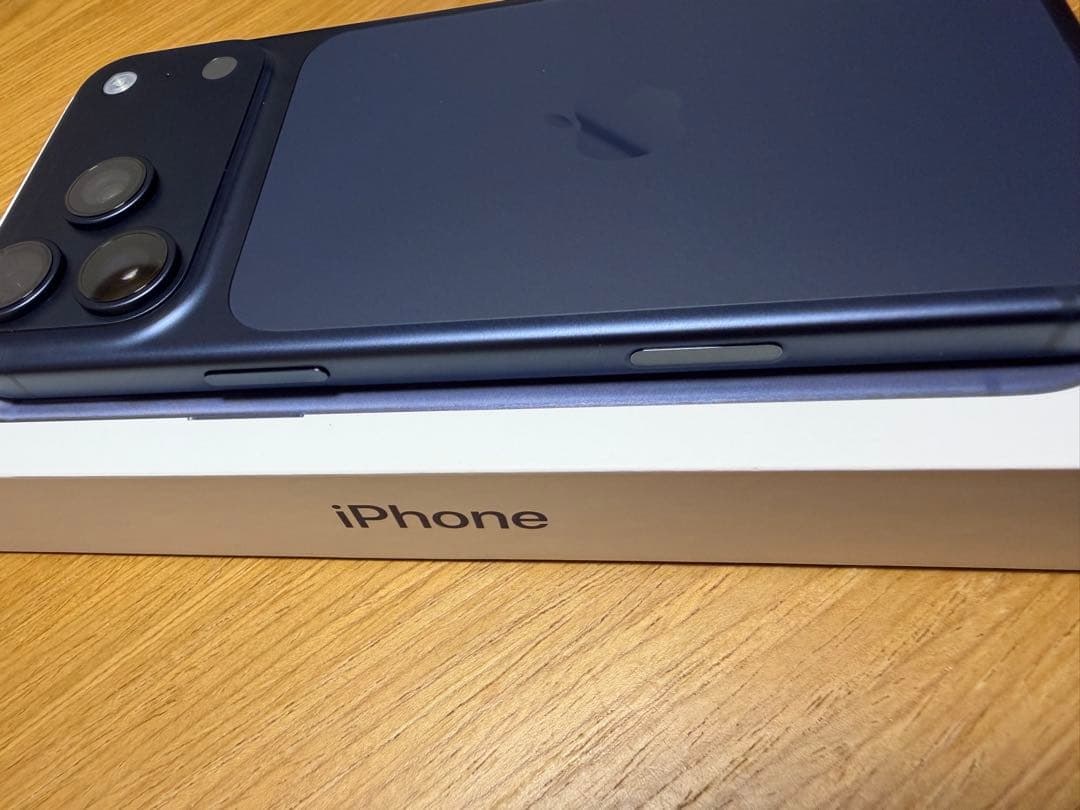 iPhone17promax 256GB ディープブルー★未使用に近い✳︎本日発送