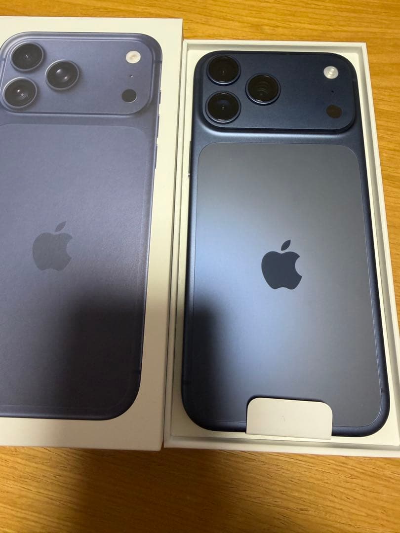 iPhone17promax 256GB ディープブルー★未使用に近い✳︎本日発送