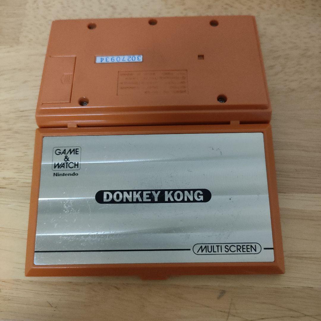 ゲームアンドウォッチドンキーコング　箱ありNintendo　任天堂　ニンテンドー