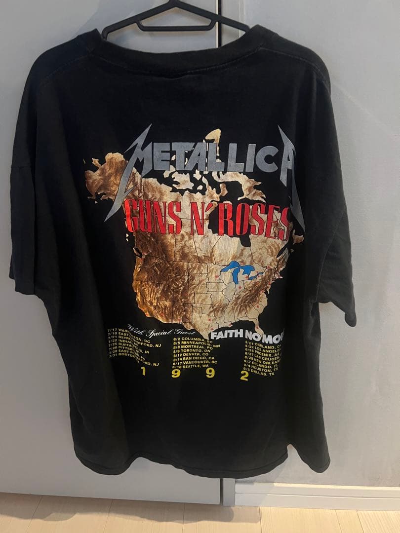 llica guns vintagetシャツメタリカ