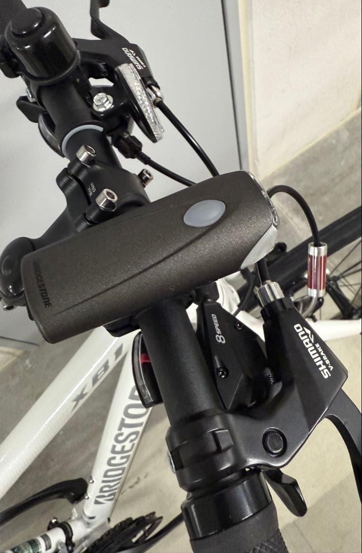 美品 BRIDGESTONE クロスバイク XB1 スノーホワイト