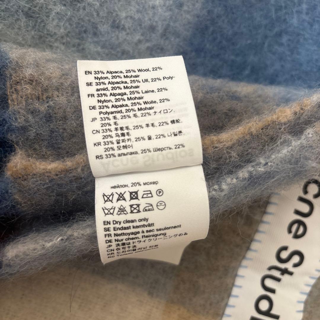 Acne Studios マフラー　ブルー系