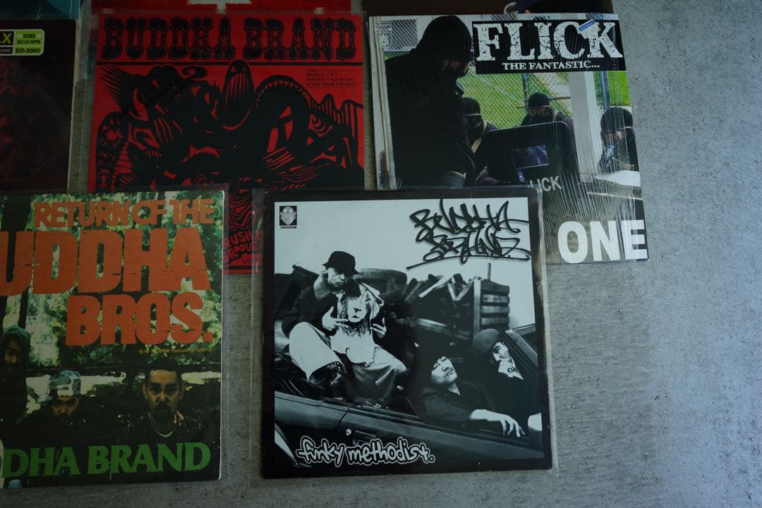 8枚セット　Buddha Brand DEV LARGE レコードコレクション