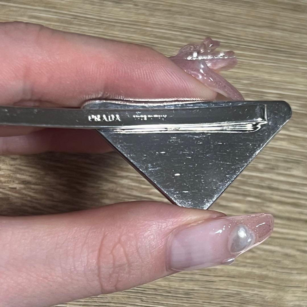 【正規品】PRADA メタルヘアピン