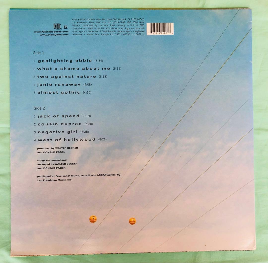 【EU1stプレス2000年】 スティーリー・ダン　トゥ・アゲインスト