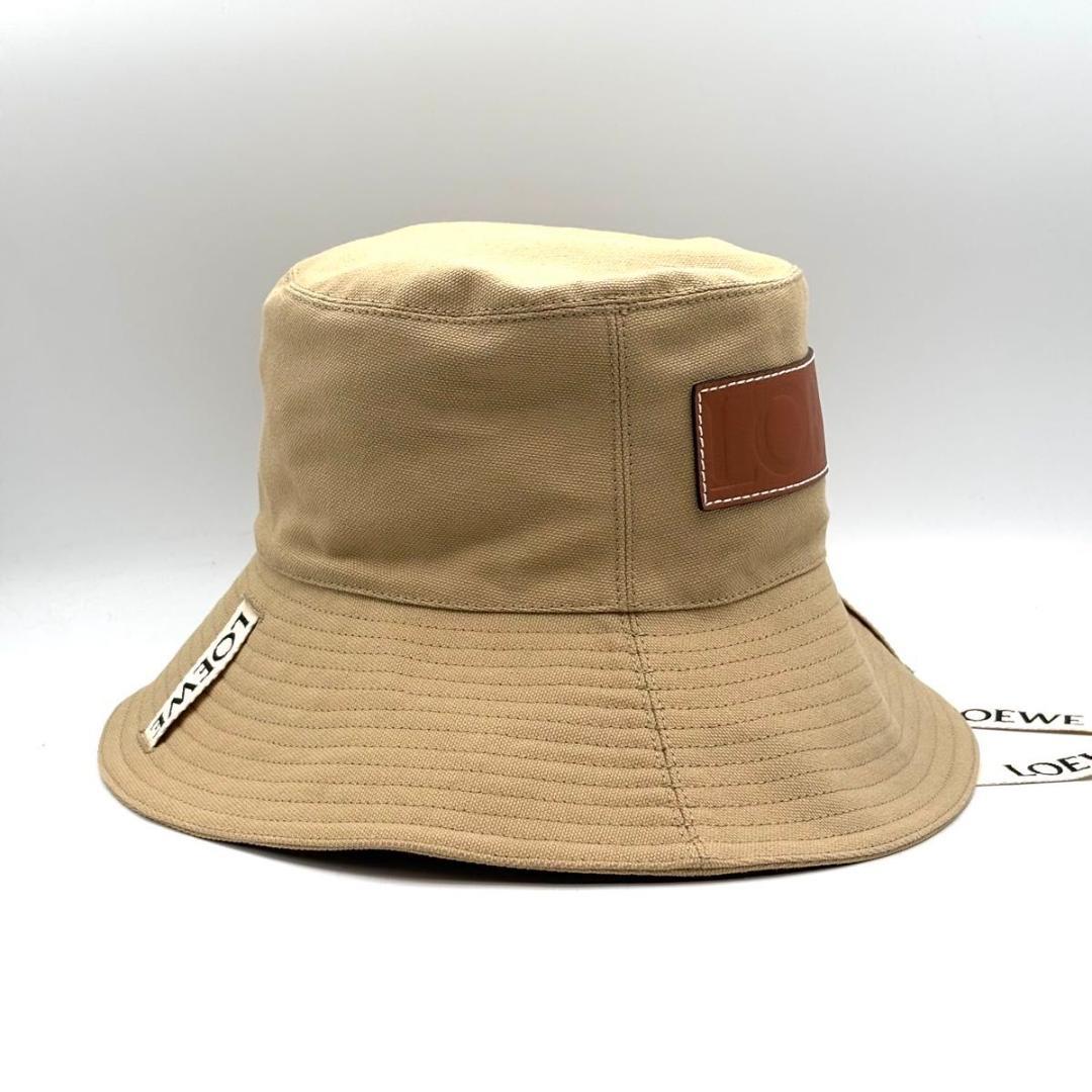 新品同様 ロエベ パウラズイビザ キャンバス バケットハット フィッシャーマン