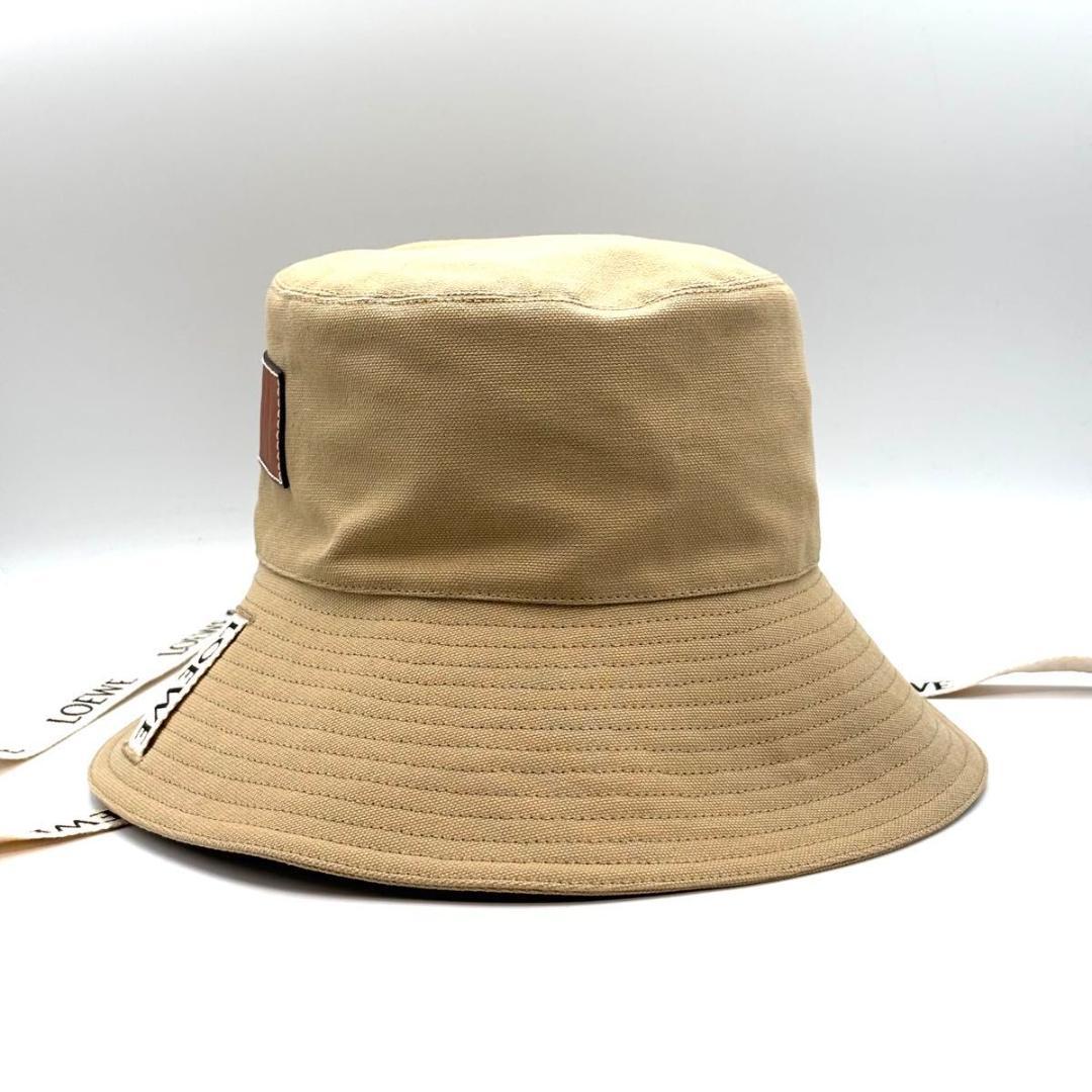 新品同様 ロエベ パウラズイビザ キャンバス バケットハット フィッシャーマン