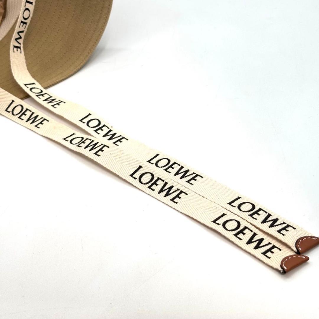 新品同様 ロエベ パウラズイビザ キャンバス バケットハット フィッシャーマン