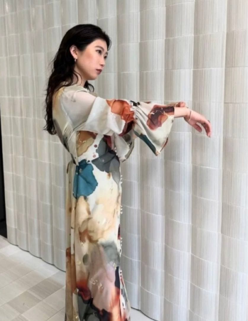 UNDRESSED AMELIA INK ART DRESS　AMERI