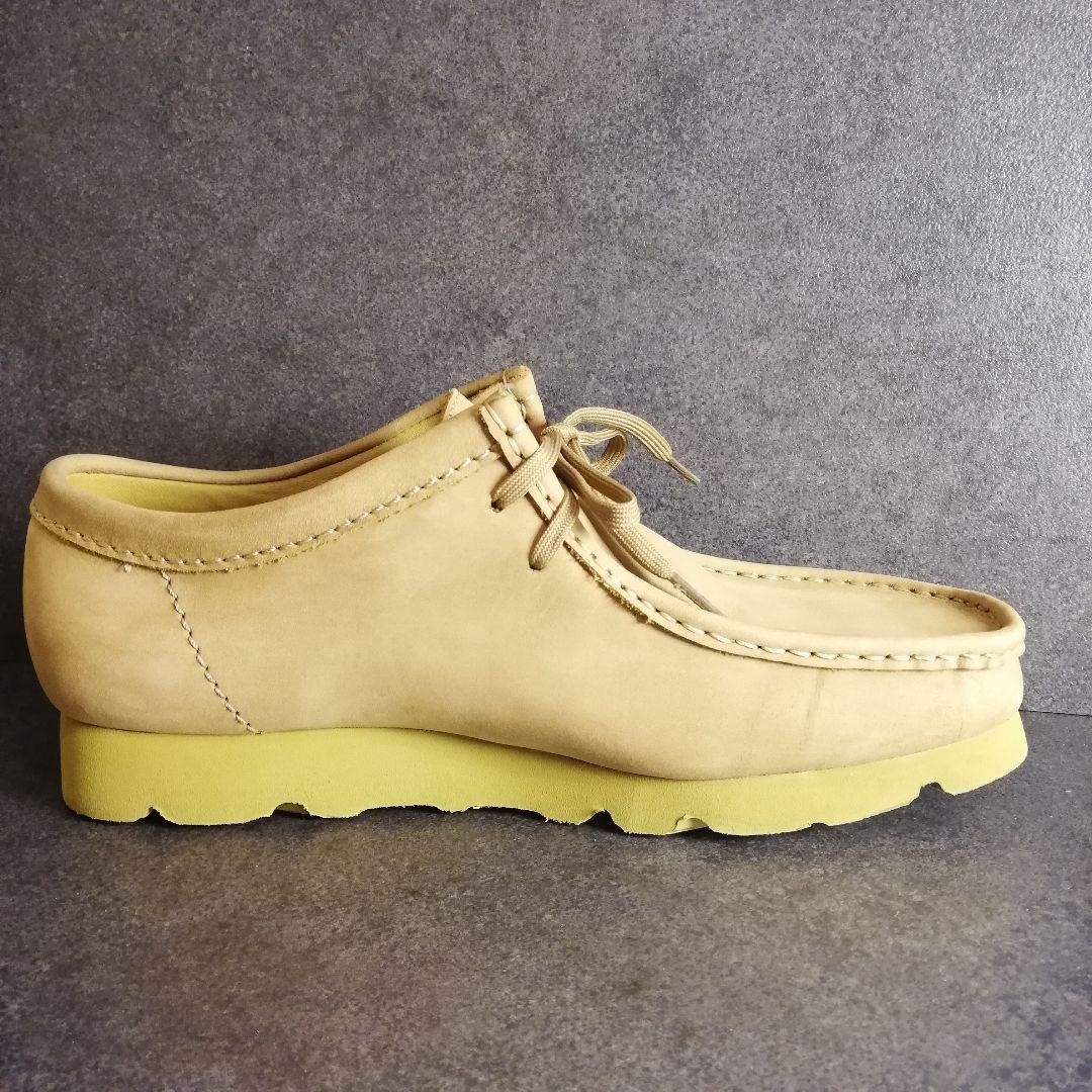 【極美品】Clarks クラークス ワラビー GTX メープルスエード