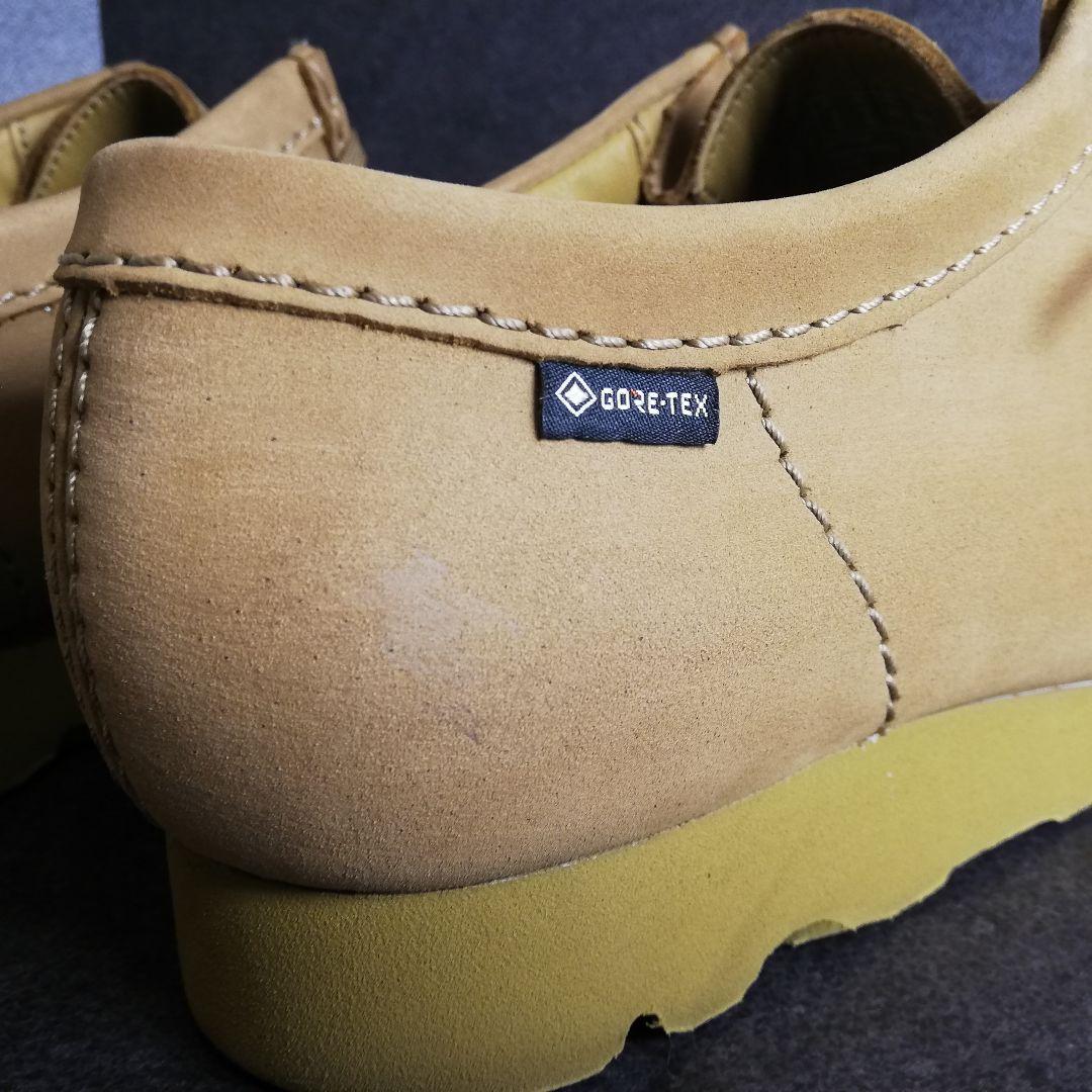 【極美品】Clarks クラークス ワラビー GTX メープルスエード