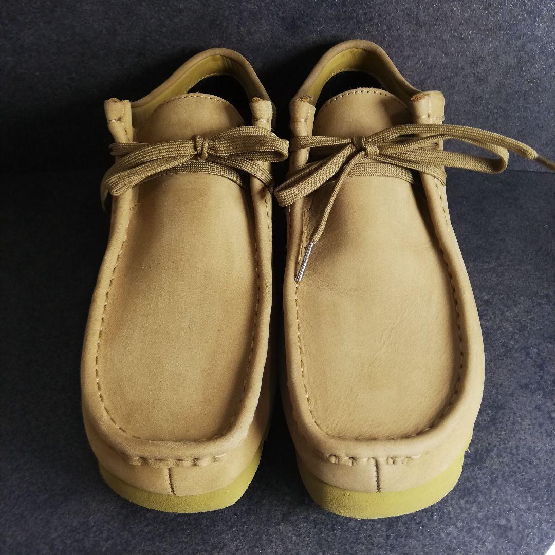 【極美品】Clarks クラークス ワラビー GTX メープルスエード