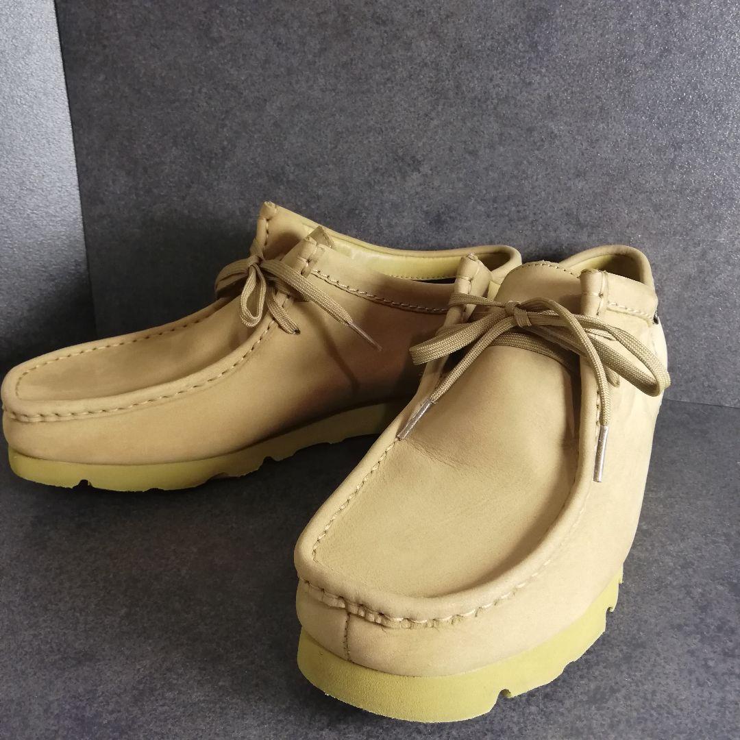 【極美品】Clarks クラークス ワラビー GTX メープルスエード