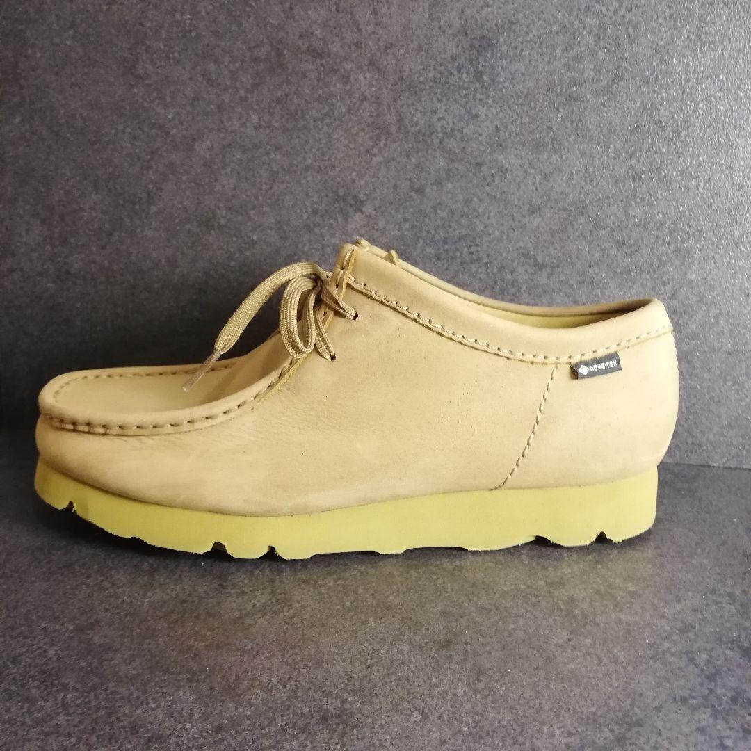 【極美品】Clarks クラークス ワラビー GTX メープルスエード