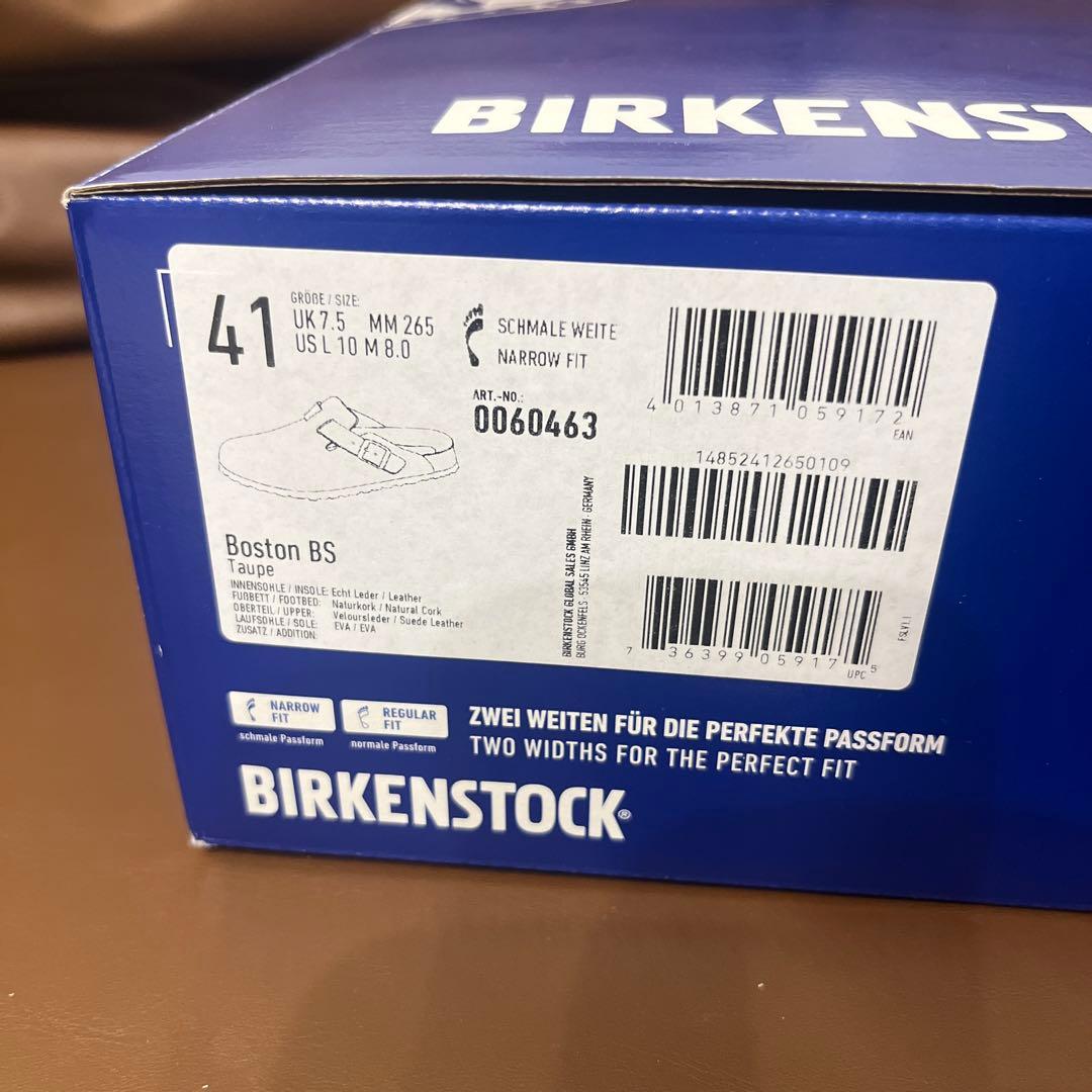 BIRKENSTOCK BOSTON ビルケンシュトック　ボストン トープ 41