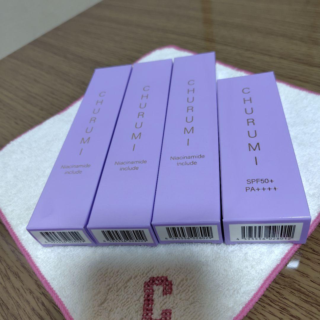 専*用様 CHURUMI【新品箱入り】薬用クリーム3箱、薬用ファンデーション1箱
