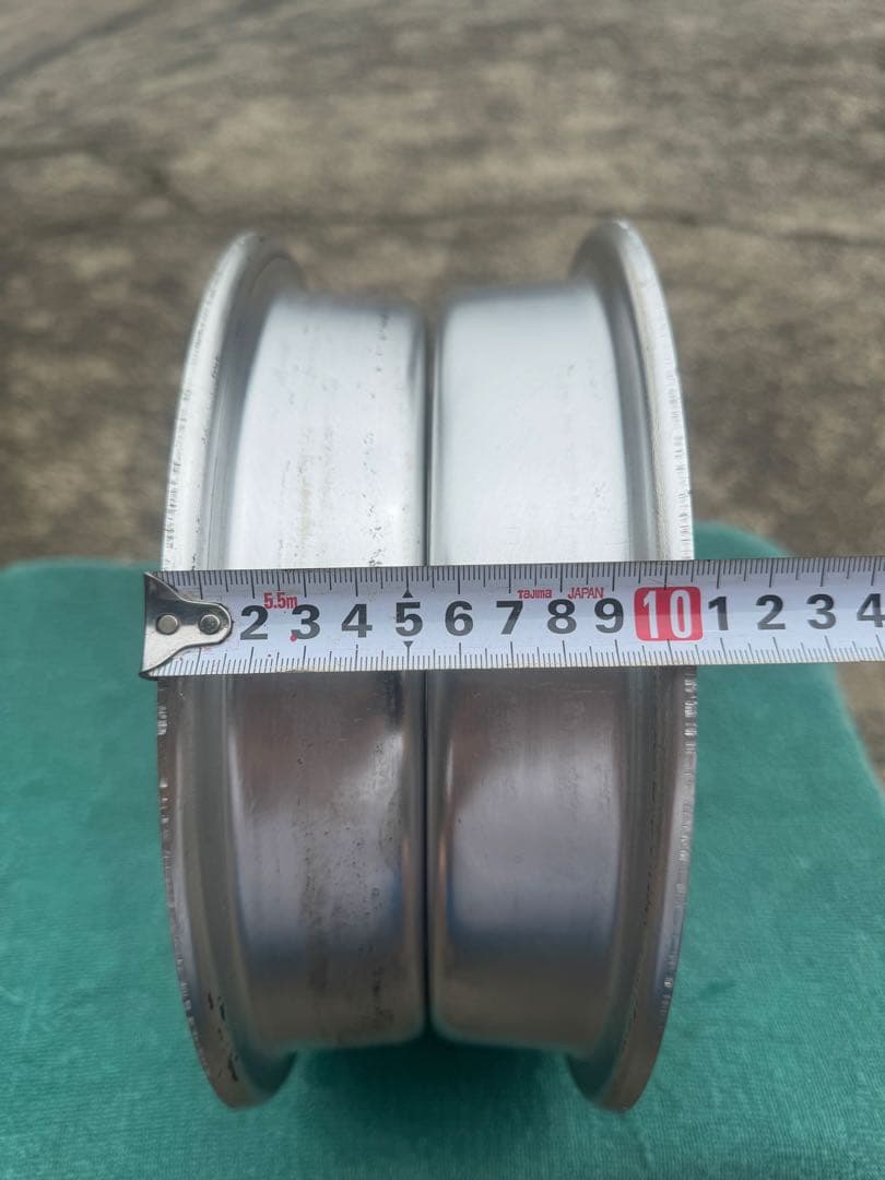 10インチアルミホイール .純正3本ハブセット