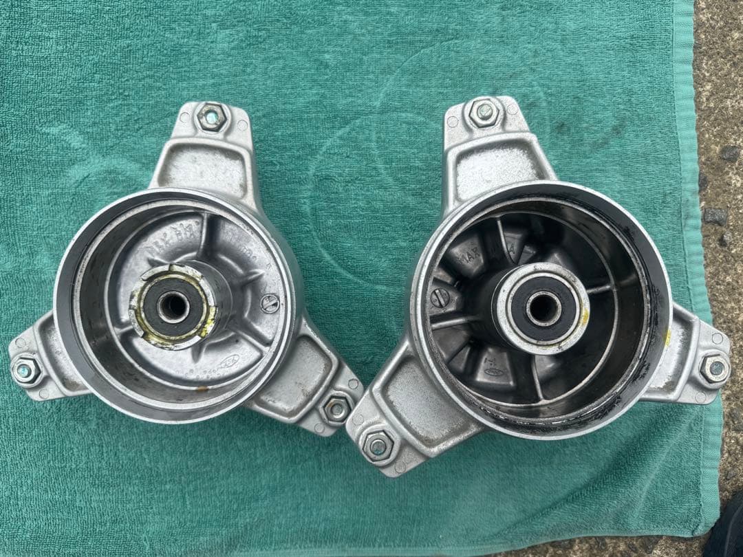 10インチアルミホイール .純正3本ハブセット