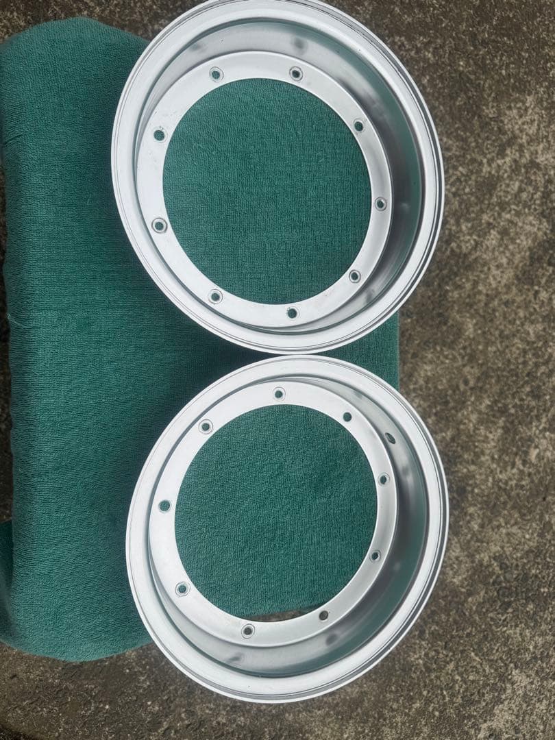 10インチアルミホイール .純正3本ハブセット