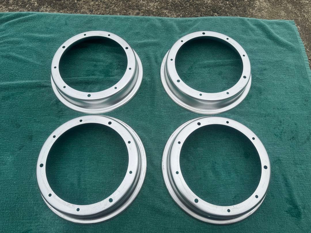 10インチアルミホイール .純正3本ハブセット