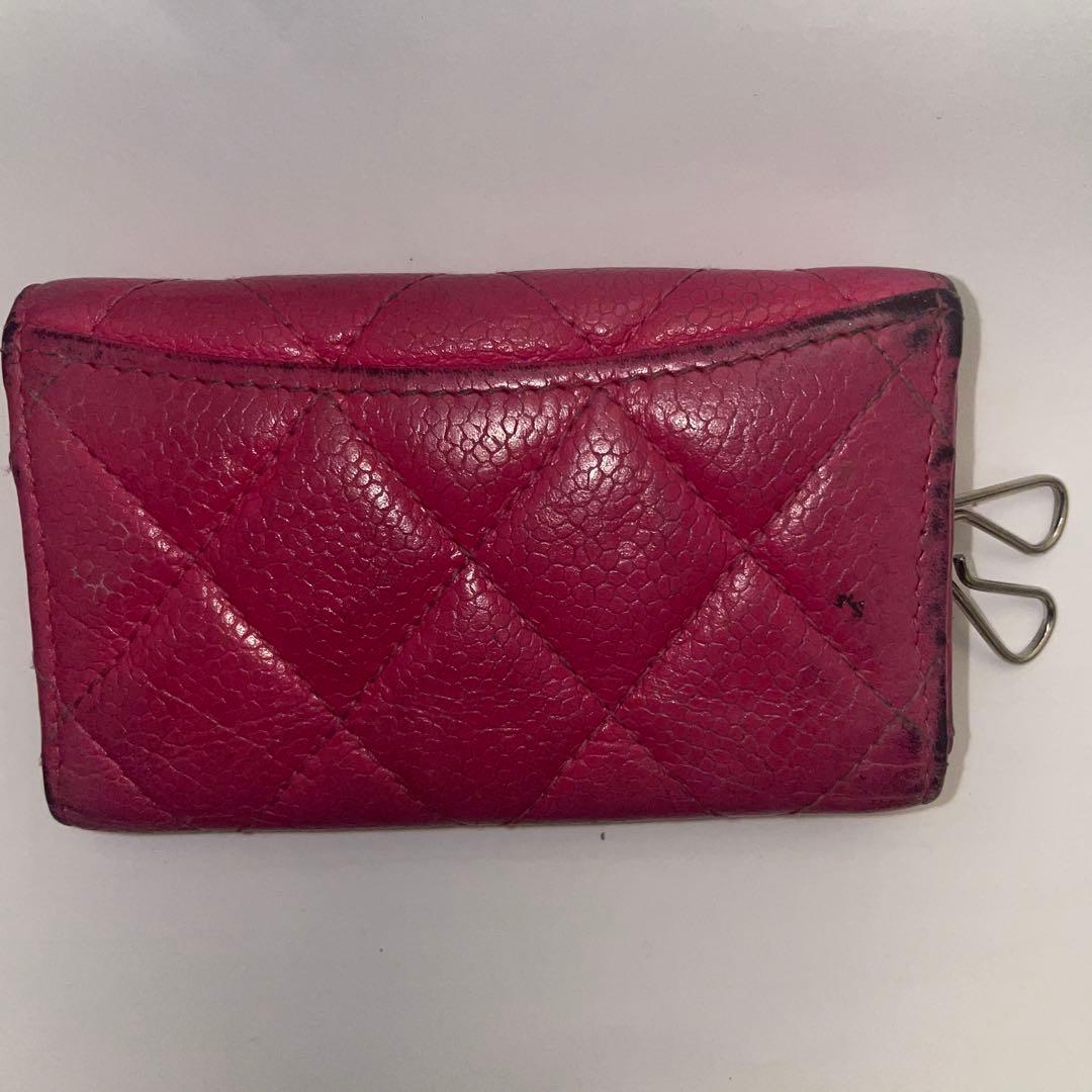 CHANEL ピンク キーケース