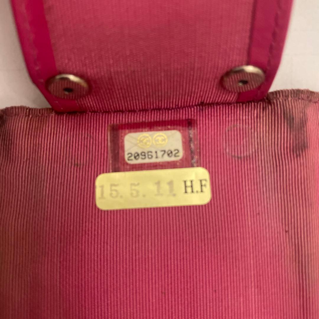 CHANEL ピンク キーケース