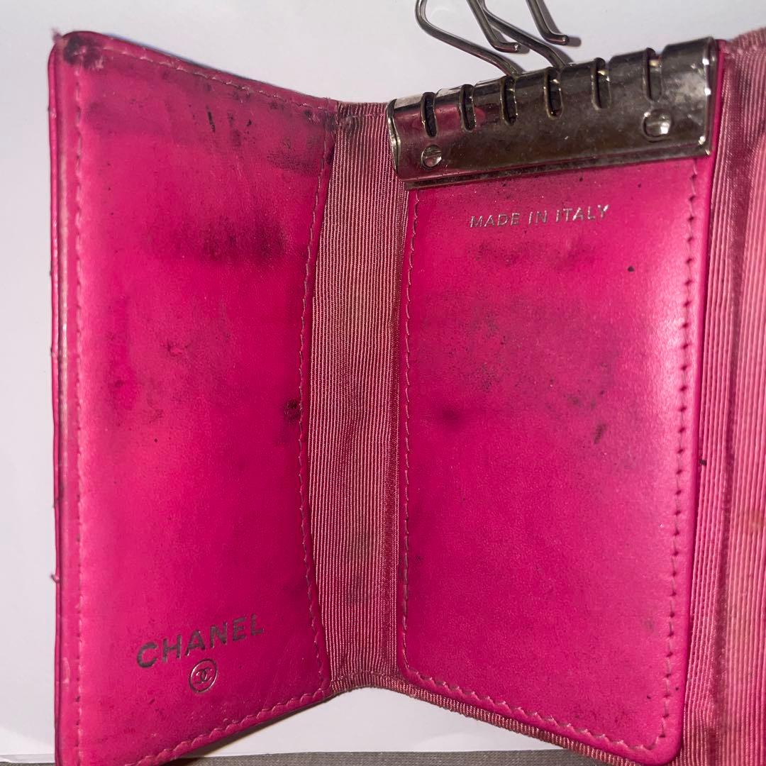 CHANEL ピンク キーケース
