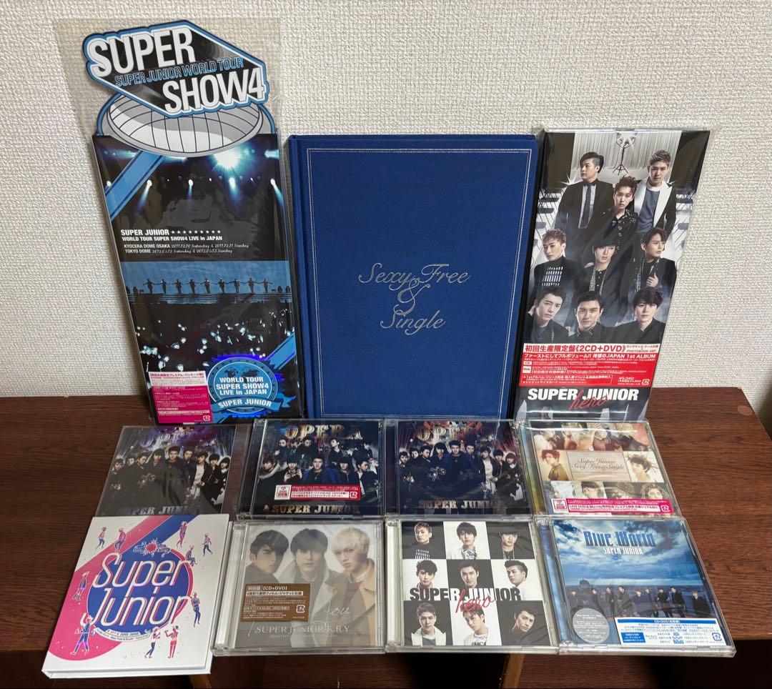 SUPER JUNIOR まとめ売り CD DVD 36点