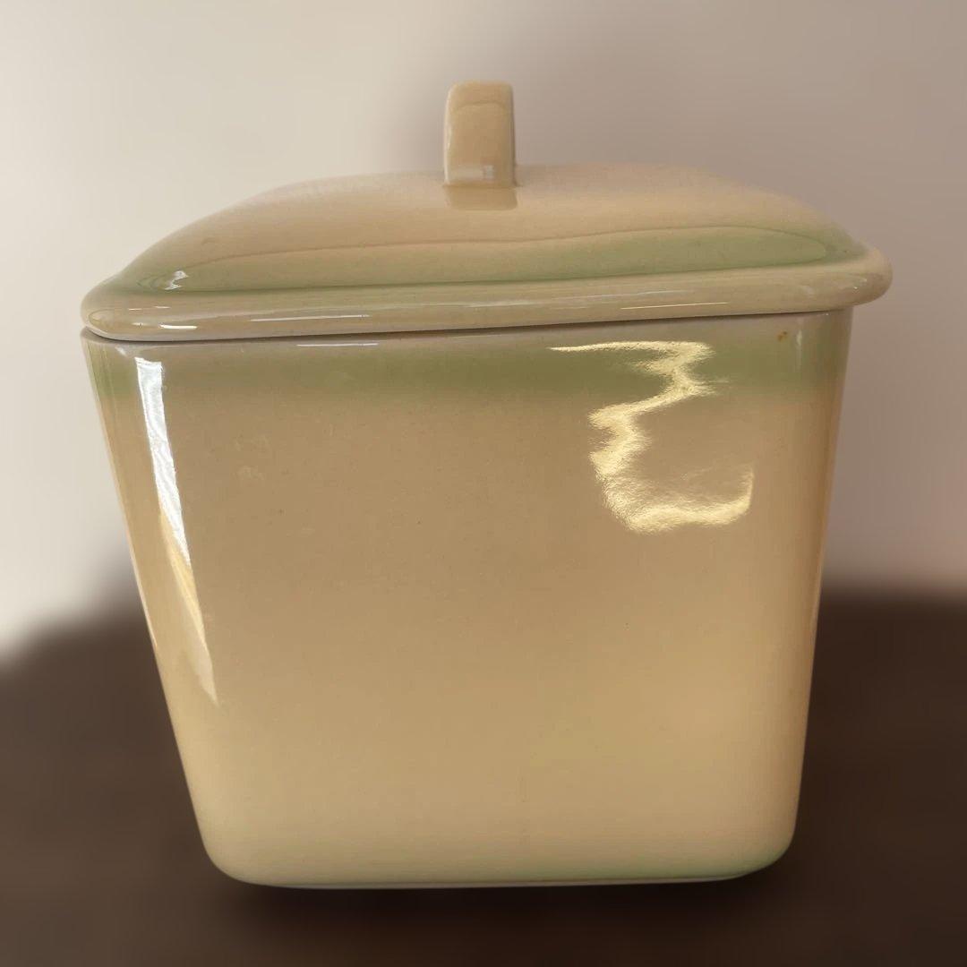 マニー　キャニスター　2個セット　さくらんぼ　陶器