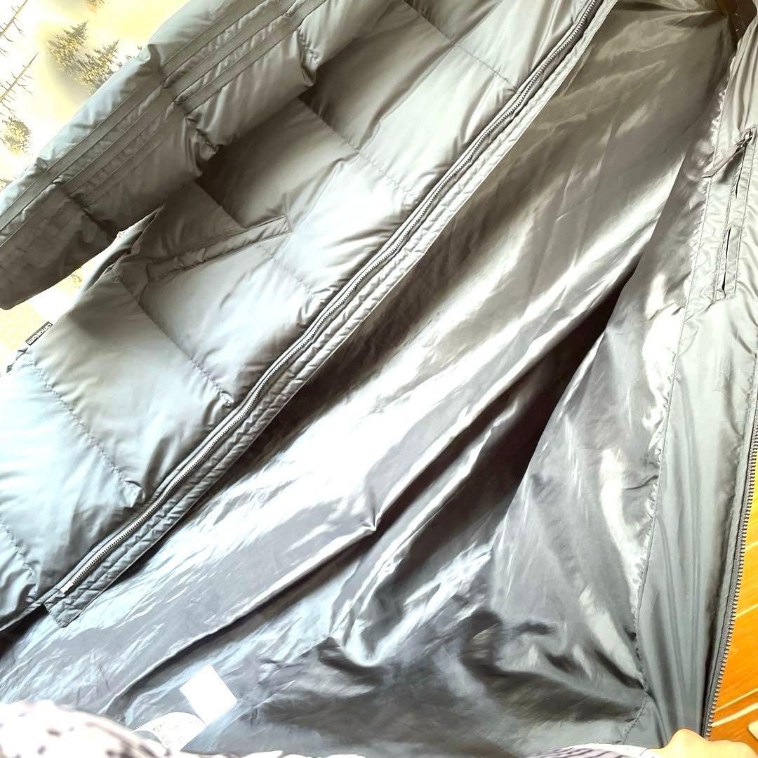 adidas アディダス ライト ロング　ダウンコート ベンチコート　XL