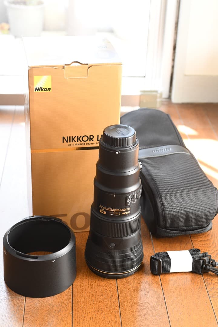 ニコンレンズ AF-S NIKKOR 500mm f/5.6E PF ED VR