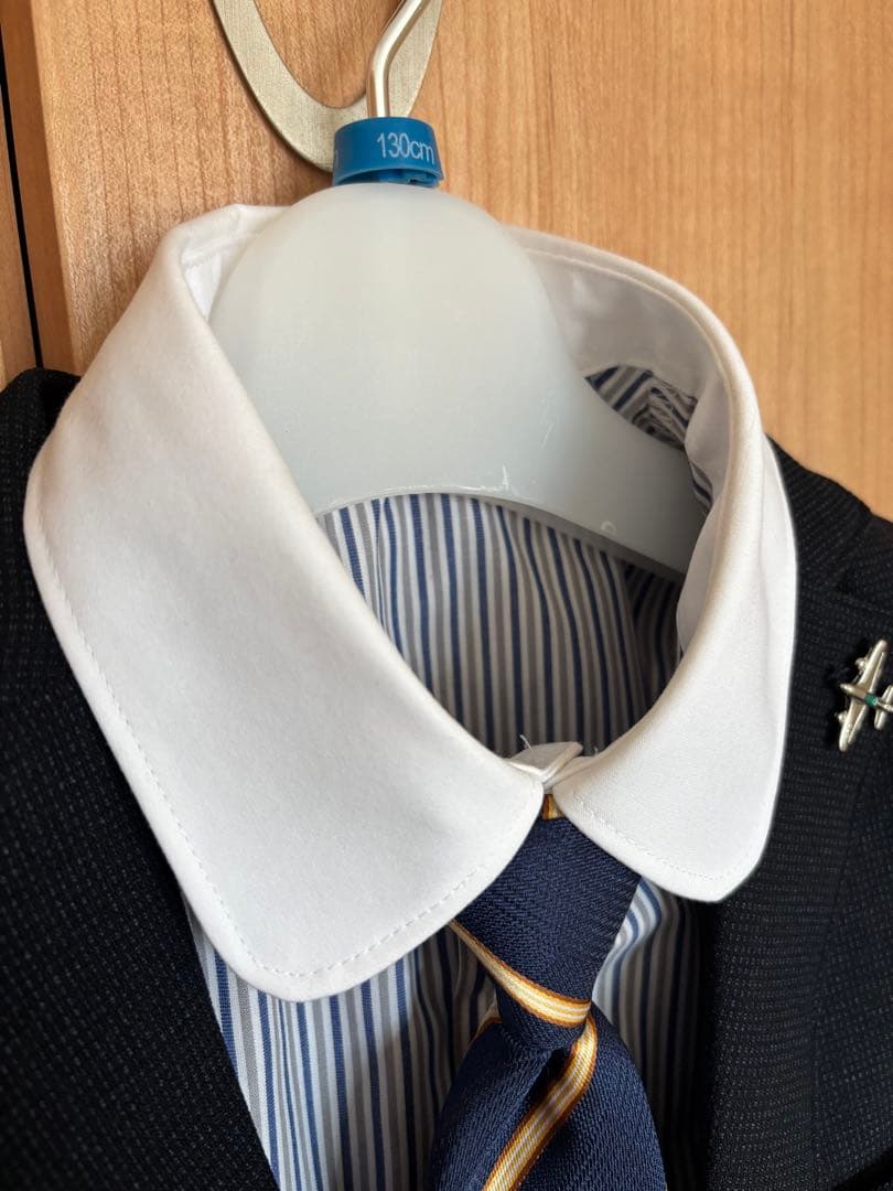 【美品】petitmain フォーマル　入学式　スーツ　130 男の子