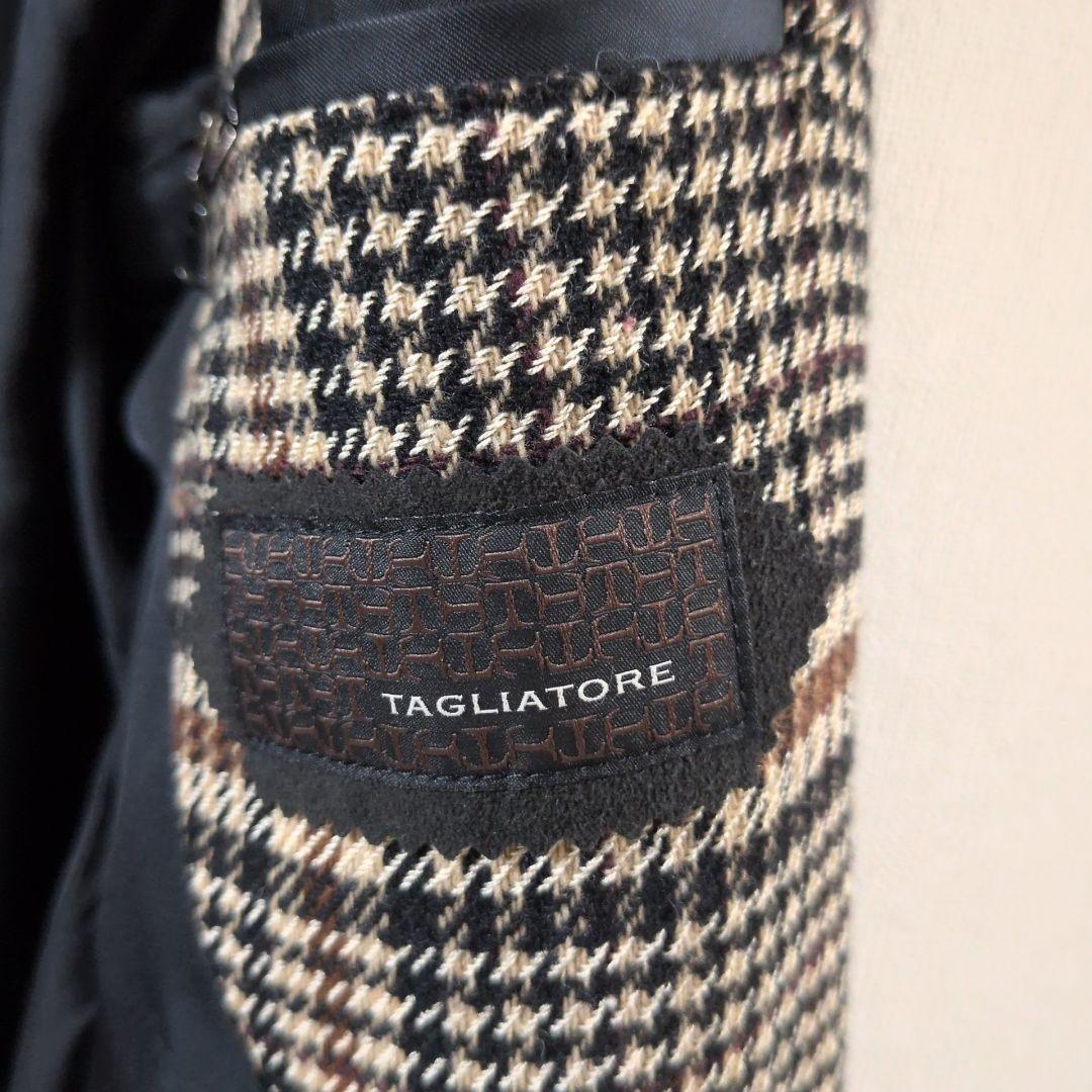 専用　　美品✨タリアトーレ RIDLEY ダブル チェック ロングコート ベルト