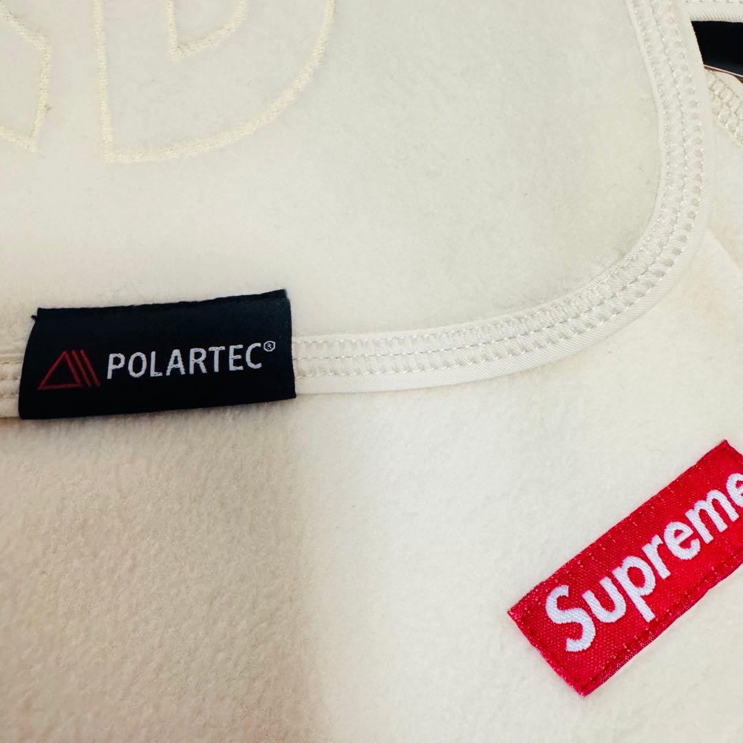 Supreme シュプリーム スモールボックスロゴ クリーム マフラー 新品