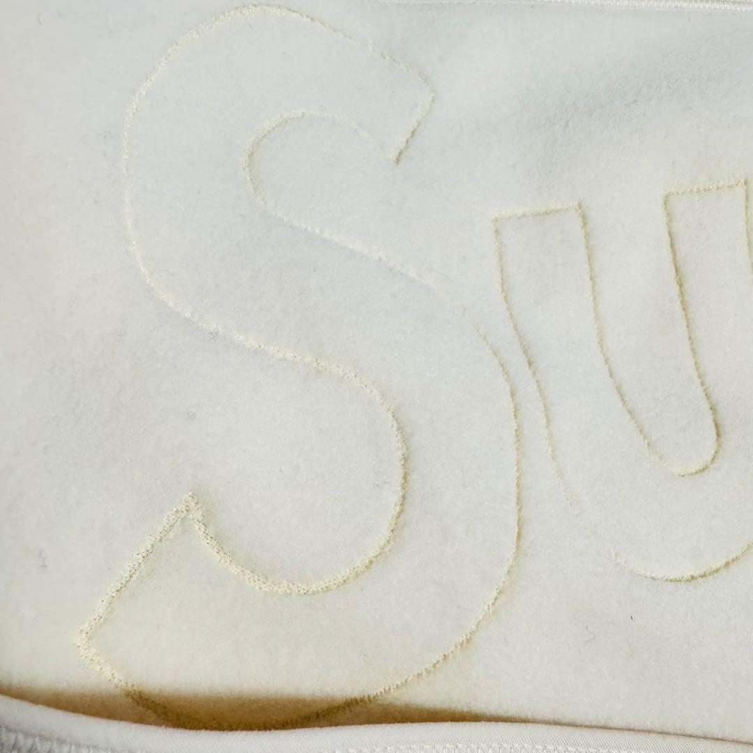 Supreme シュプリーム スモールボックスロゴ クリーム マフラー 新品