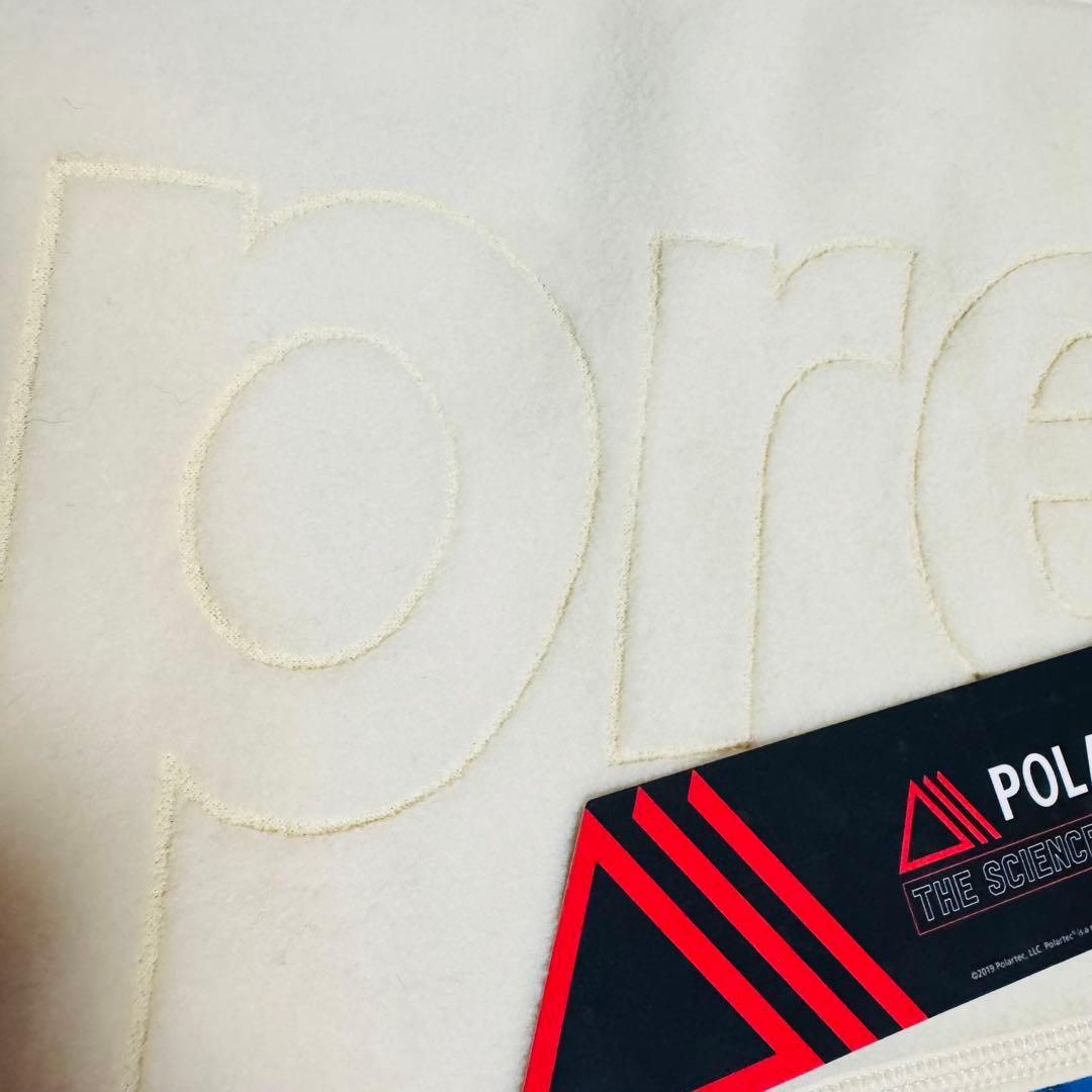 Supreme シュプリーム スモールボックスロゴ クリーム マフラー 新品