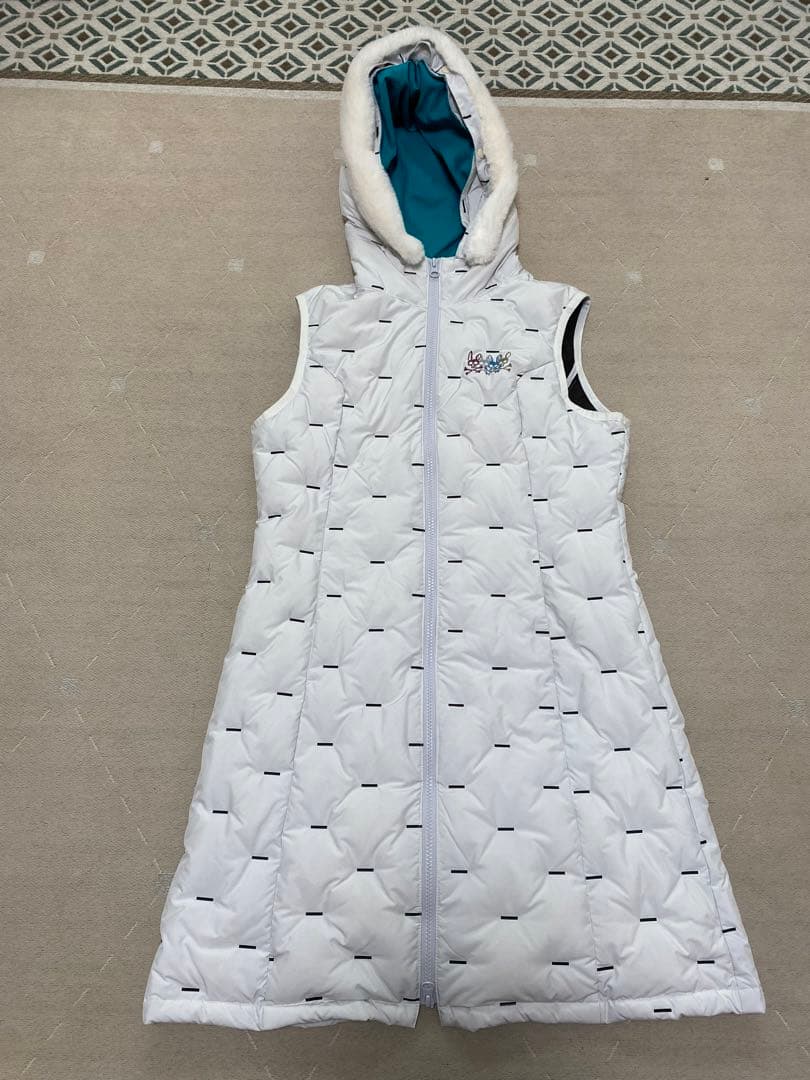 Psycho Bunny シームレスダウン ダウンベスト　ワンピース　ダウン